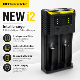 NITECORE New i2 Intellicharger | LANplus Australia