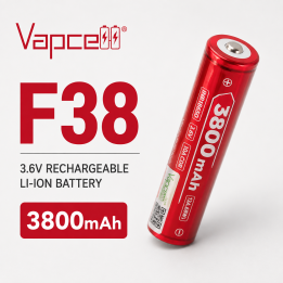 Vapcell F38 18650 3800mAh Battery Button Top | LANplus AU