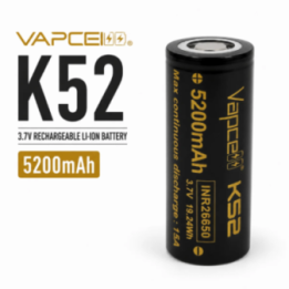 Vapcell K52 26650 5000mAh Battery | LANplus Australia