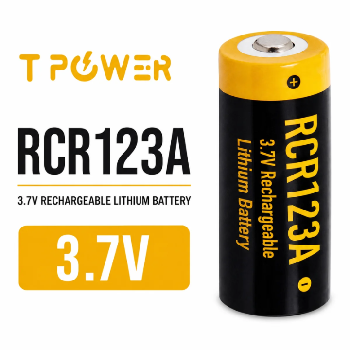 Tpower RCR123A 16340 850mAh Battery | LANplus Australia