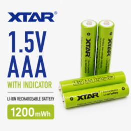 XTAR AAA 1.5V Battery with Indicator | LANplus Australia